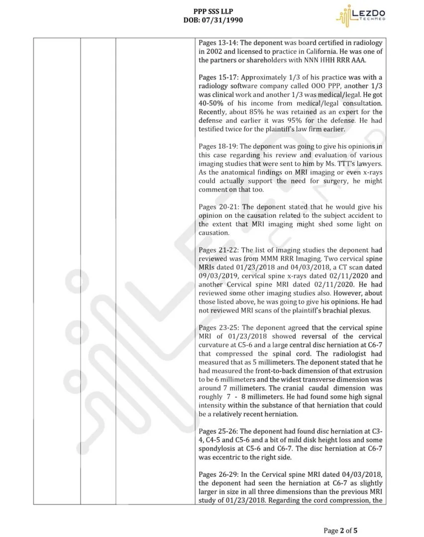 an-image-of-chronological-deposition-summary-2